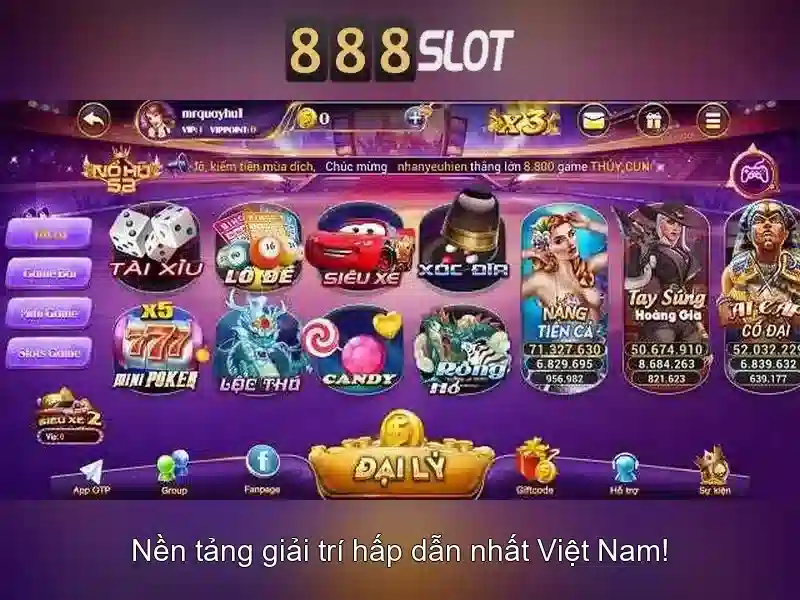Trải Nghiệm Slot Đỉnh Cao Với 888SLOT