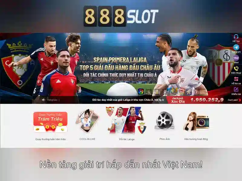 Trải nghiệm slot 888slot