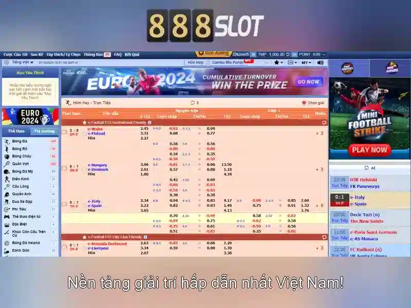 Trải Nghiệm Slot 888 Bet